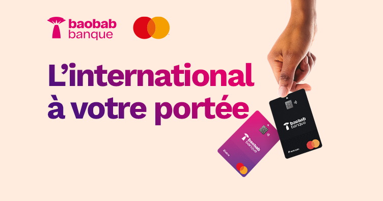 Baobab Banque Madagascar annonce son partenariat avec Mastercard.