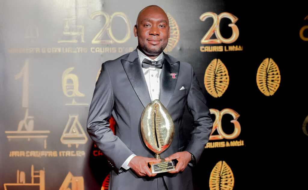 Mamadou Cissé honored with the Cauri d’Or for Best Male Manager
