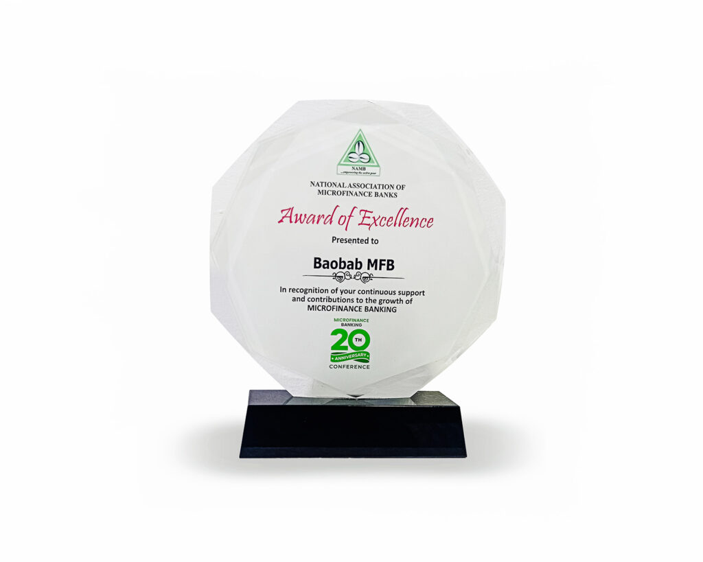 Award of Excellence for Baobab Nigeria